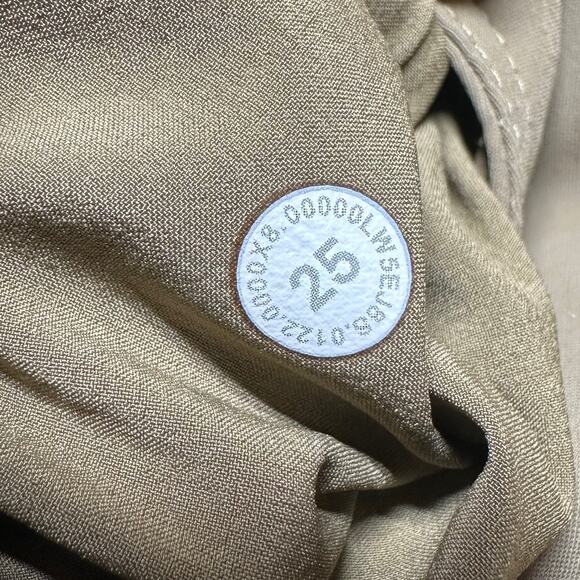 Lululemon City Sleek Slim-Fit 5 Pocket High-Rise Pant Artifact Women's Sz 25 EUC - Picture 5 of 8